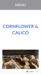 Mobile Screenshot of cornflowerandcalico.co.uk